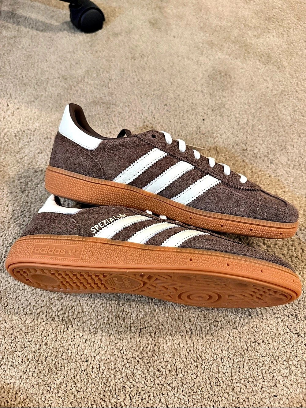 adidas Handball Spezial Brown & White US women’s 8.5